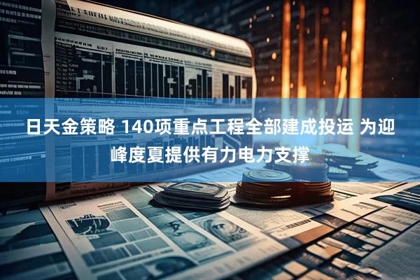 日天金策略 140项重点工程全部建成投运 为迎峰度夏提供有力电力支撑